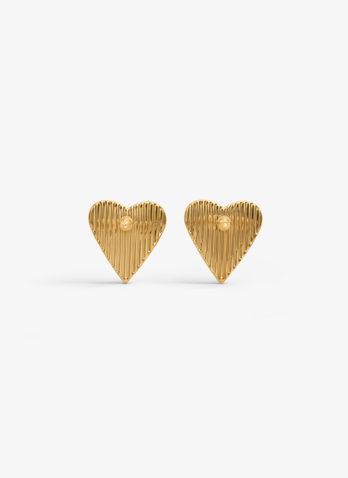 LE CŒUR BOMBÉ EARRINGS ALAÏA GOLD LE CŒUR BOMBÉ EARRINGS